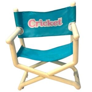Vintage Matchbox Playmates 1986 Cricket Doll Directors Chair